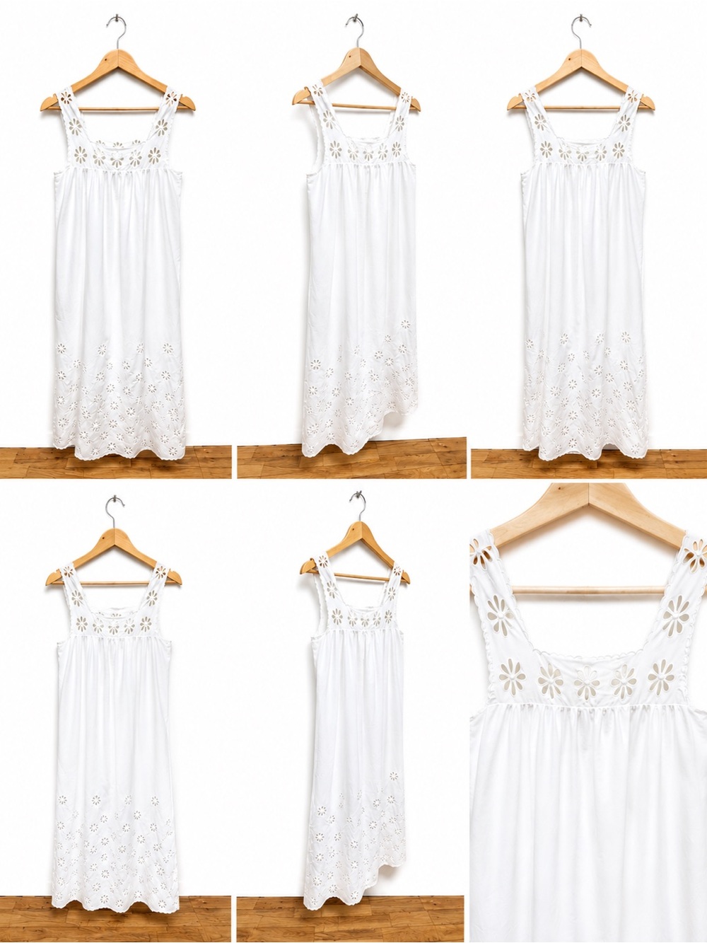 POSSE *NEW* Cecilia White Embroidered Shift Dress - Picture 7 of 16